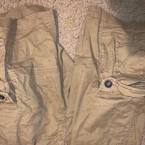 cargo shorts , small bleach stain size 29